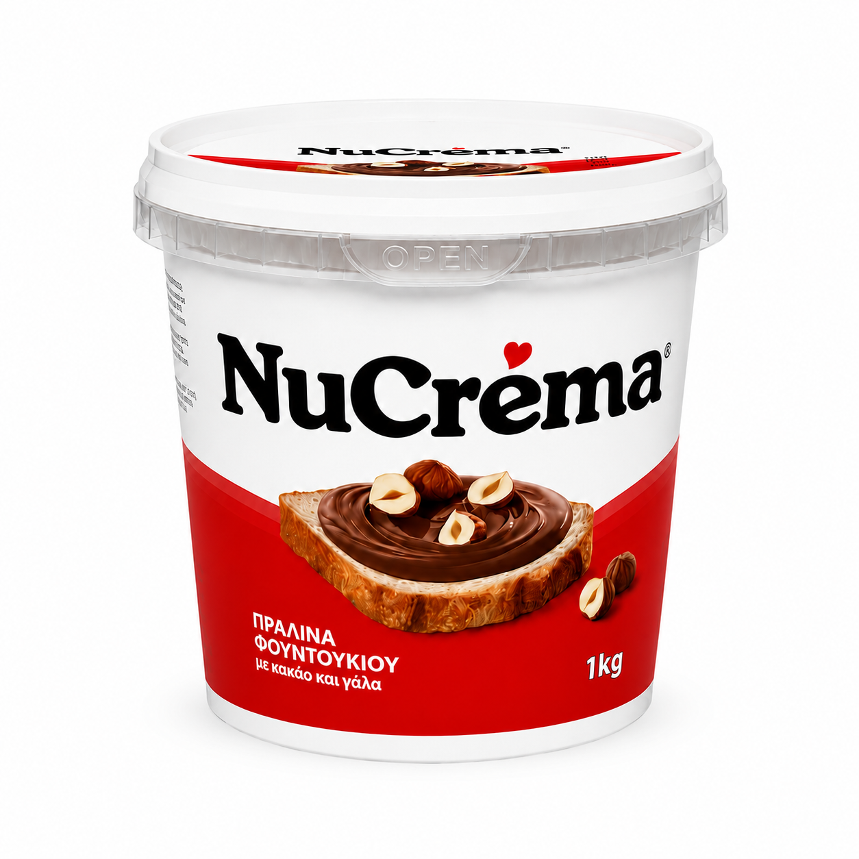 NUCREMA Lískooříšková pomazánka s kakaem 1 kg