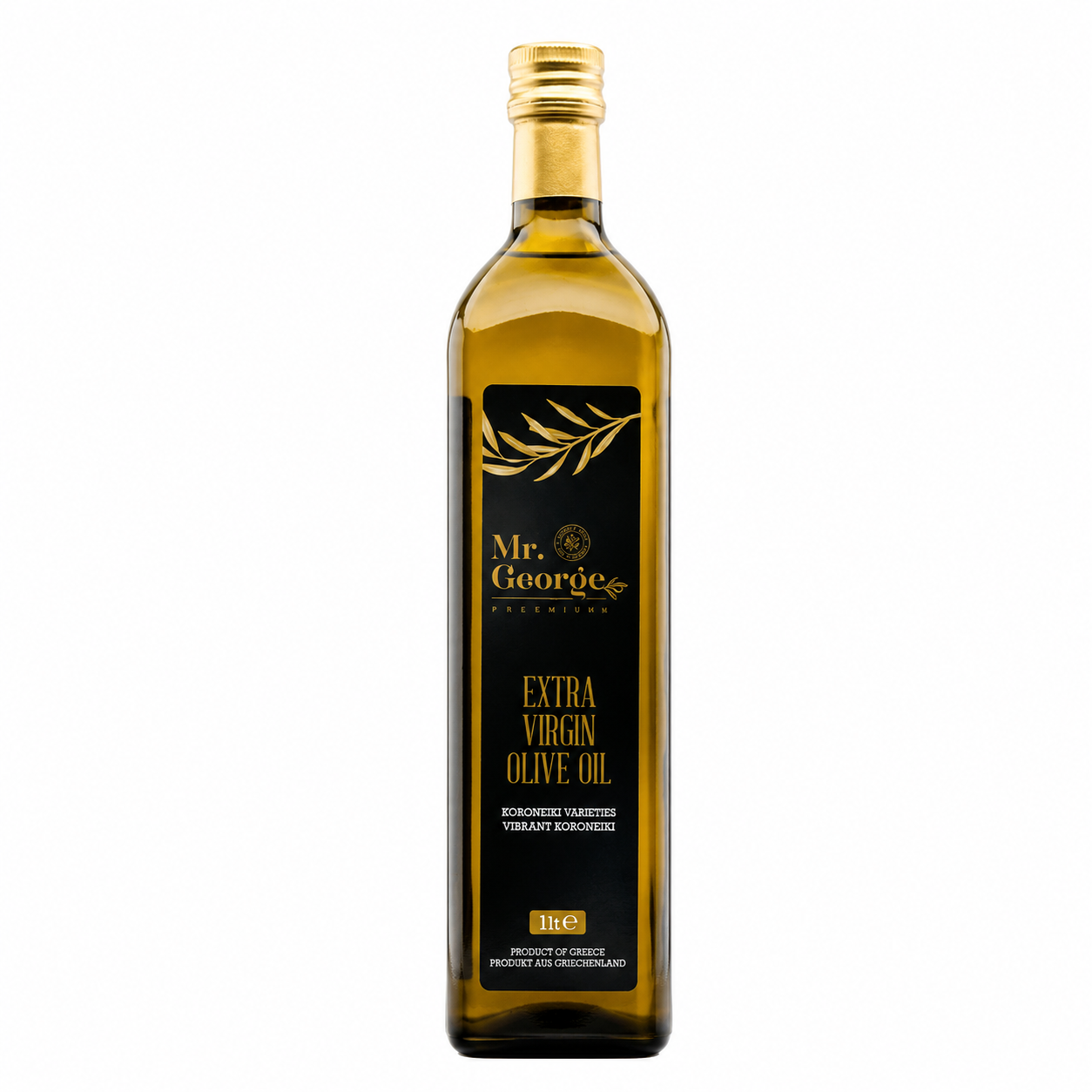 MR. GEORGE Premium extra panenský olivový olej 1 l - sklo
