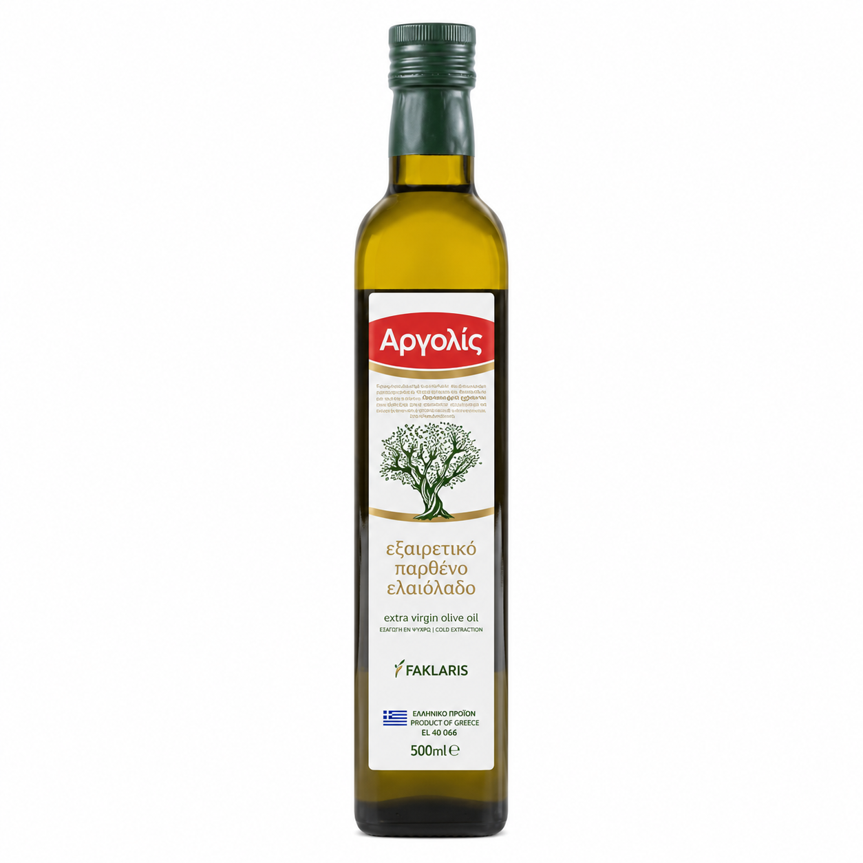 FAKLARIS Extra panenský olivový olej 500 ml - sklo