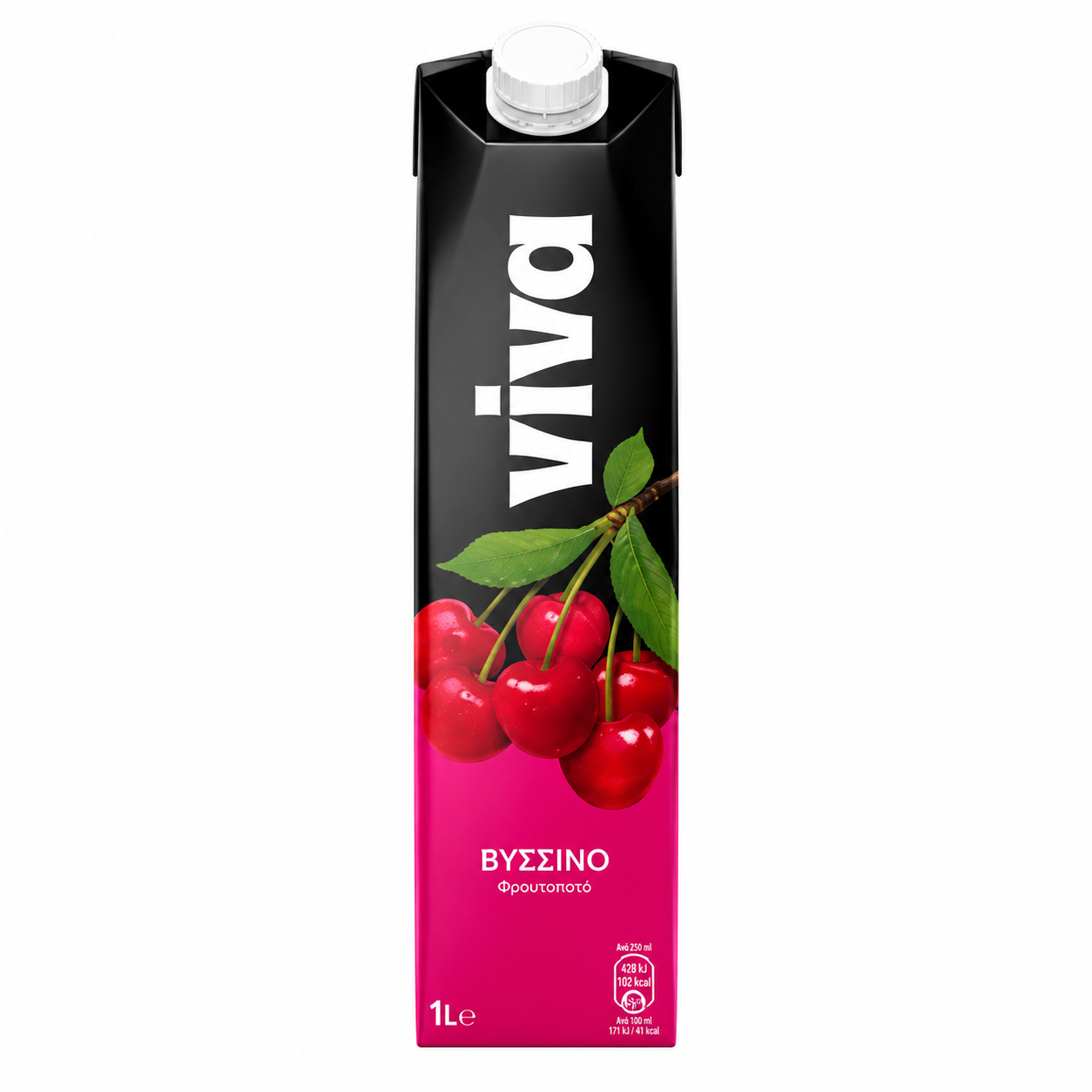 VIVA Ovocný nápoj višeň 1 l