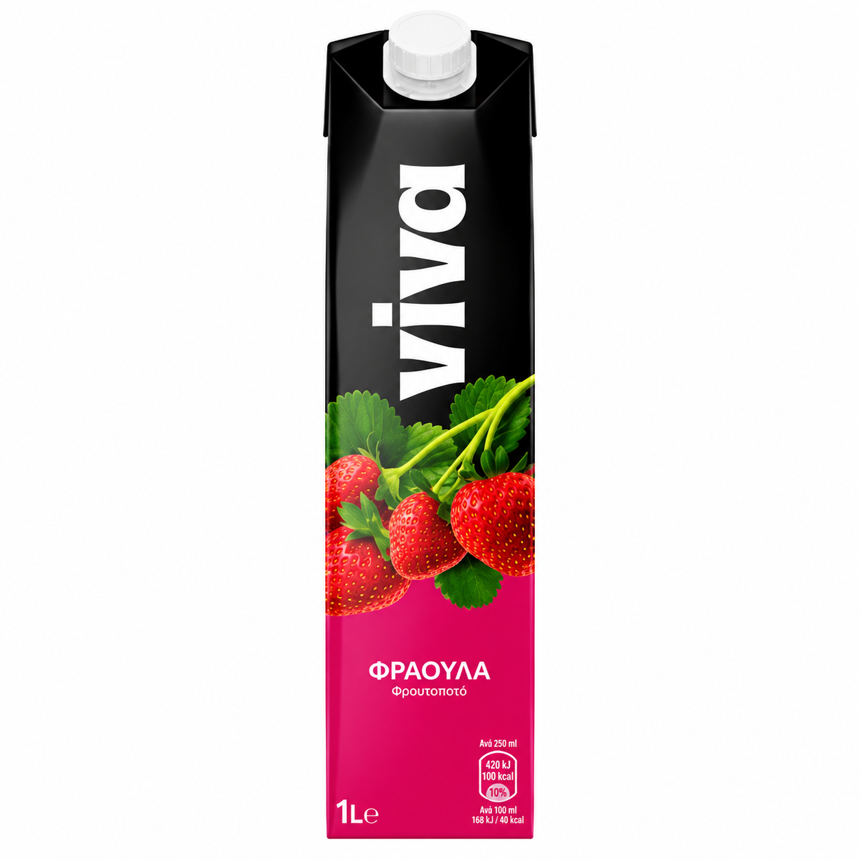 VIVA Ovocný nápoj jahoda 1 l