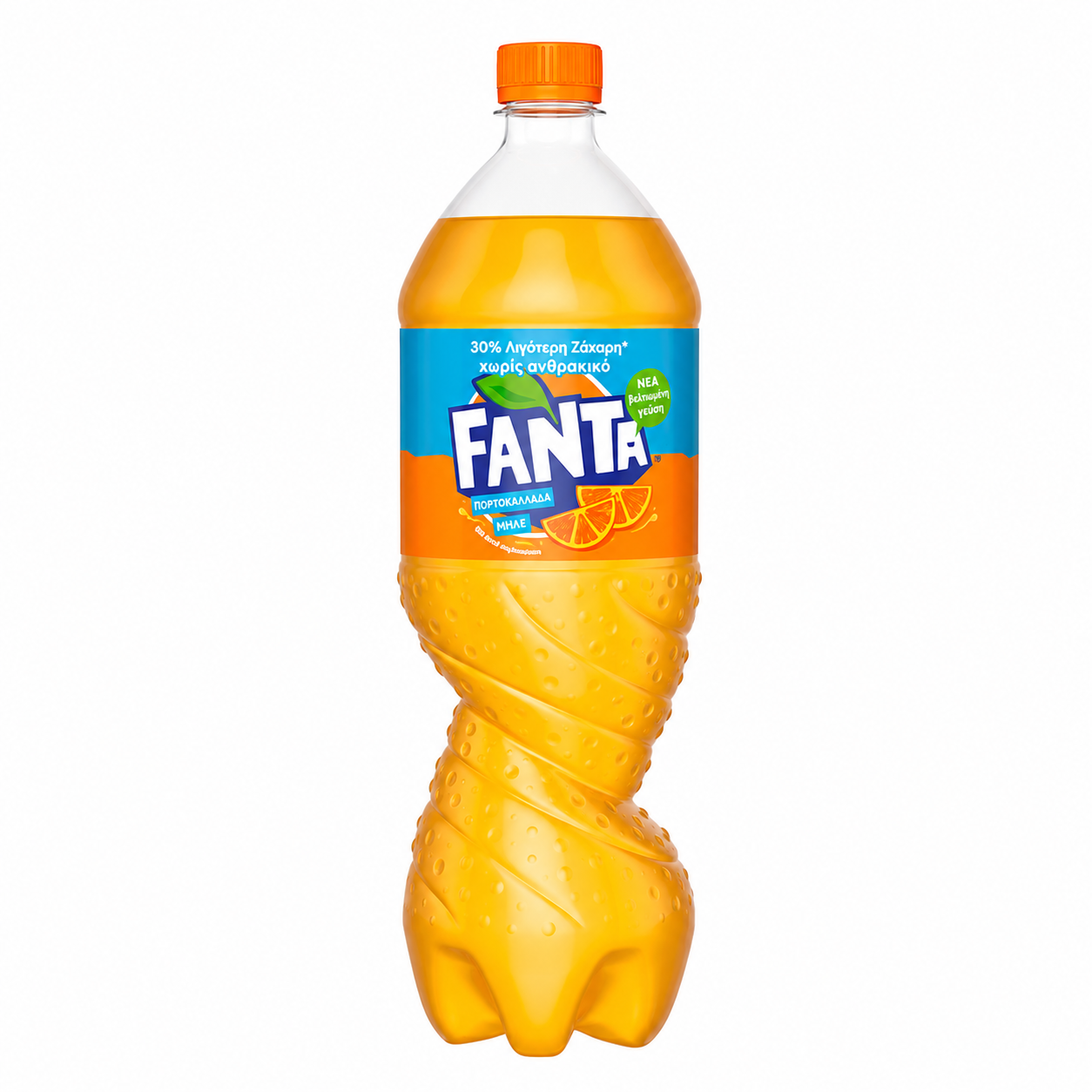 FANTA Orange Blue – nesycený pomerančový nápoj 1,5 l