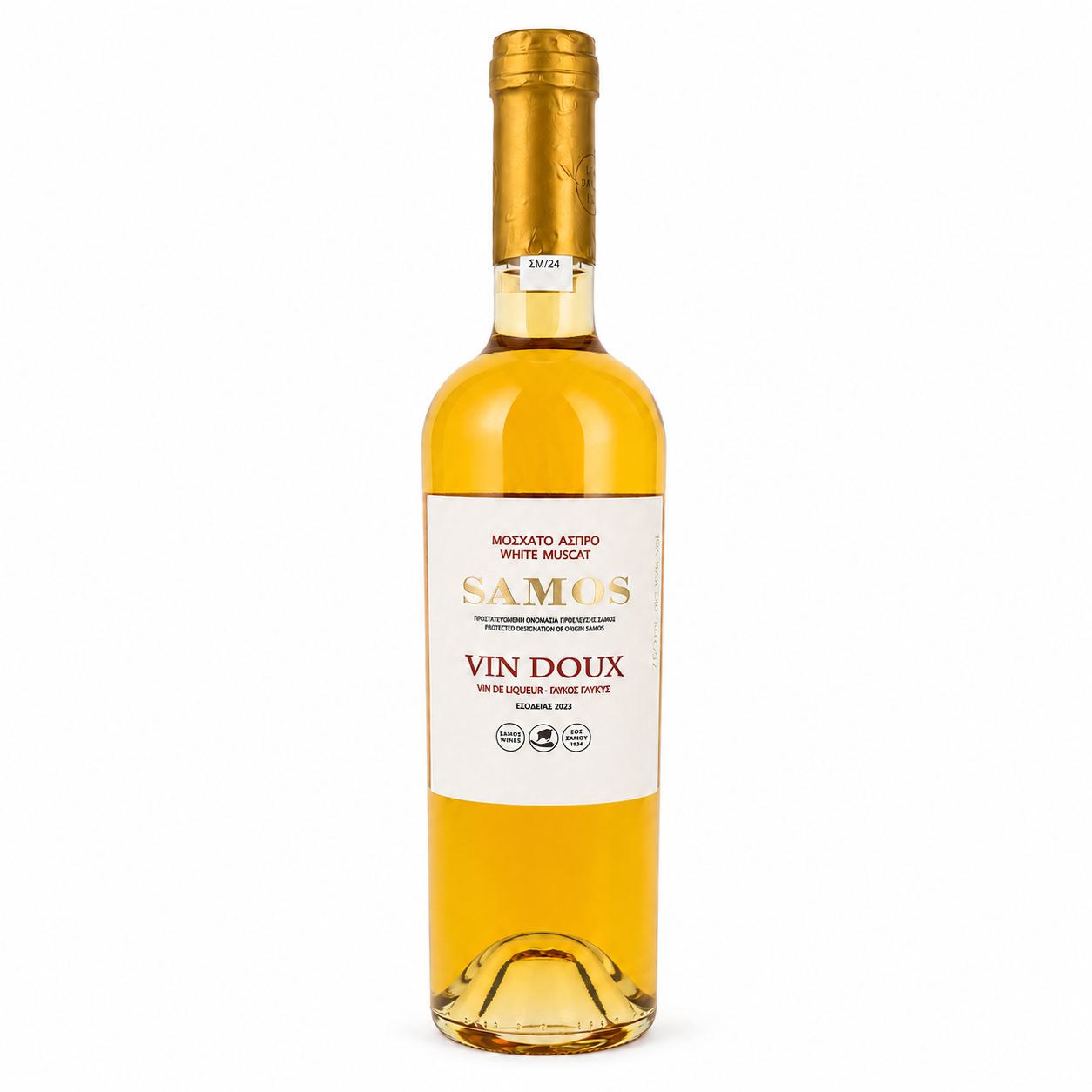 SAMOS Vin Doux - sladké bílé víno Muscat 2023, 0,75 l